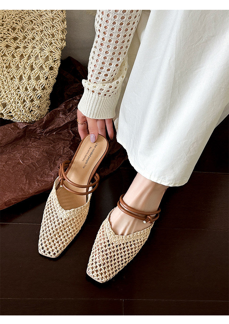 The Woven Escape Sandal