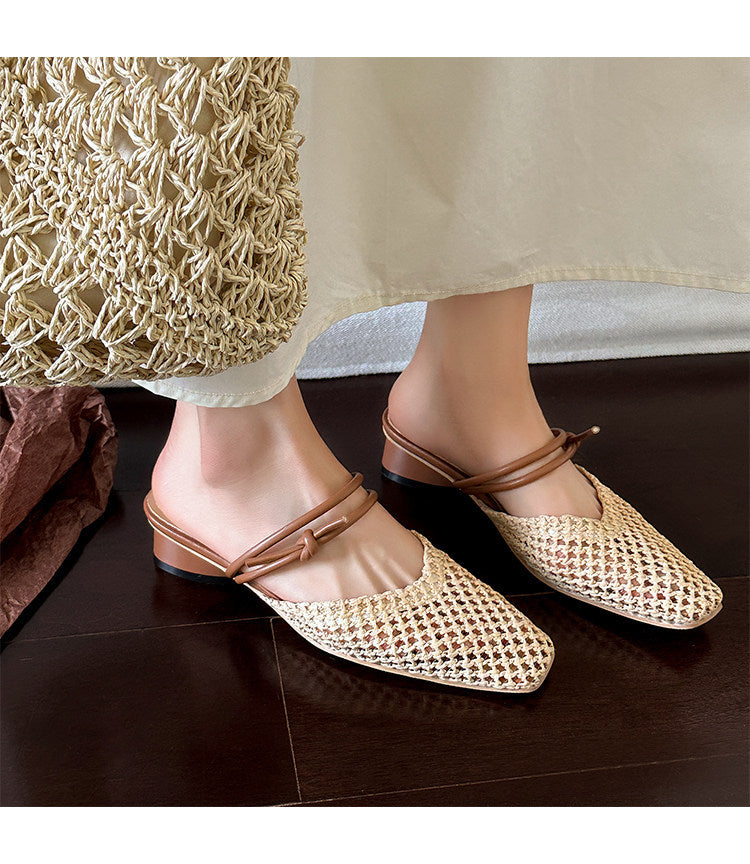 The Woven Escape Sandal