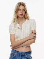 Merino Wool Puff Short Sleeves