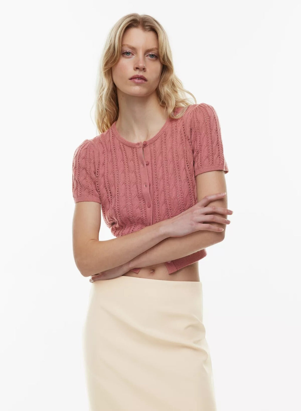 Merino Wool Puff Short Sleeves