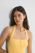 Scallop Halter Top