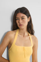 Scallop Halter Top