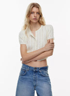 Merino Wool Puff Short Sleeves