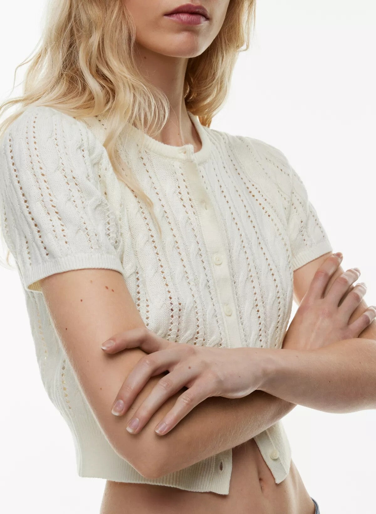 Merino Wool Puff Short Sleeves