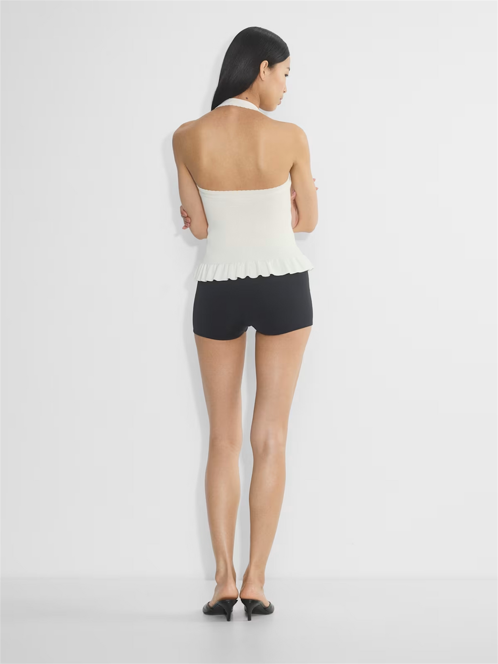 Scallop Halter Top