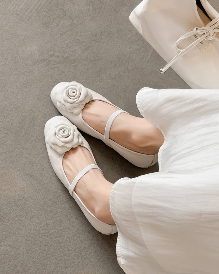 The Rosette Ballet Flat