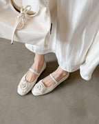 The Rosette Ballet Flat