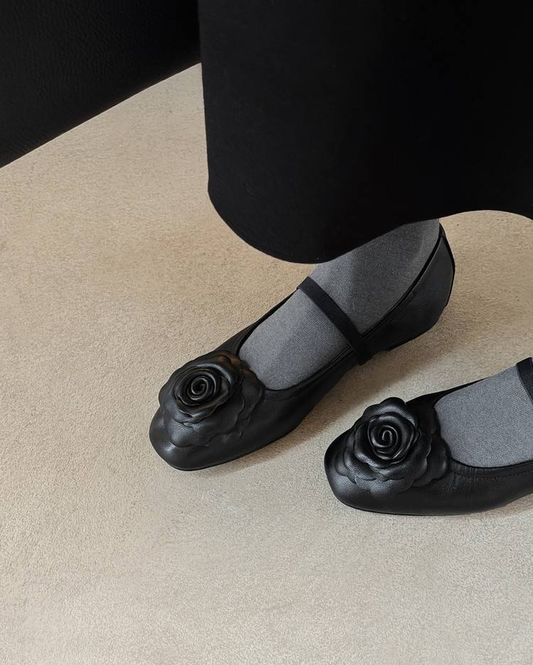 The Rosette Ballet Flat